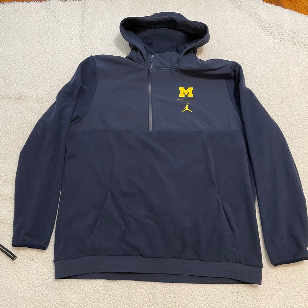 Nike Jordan University of Michigan pullover fleece